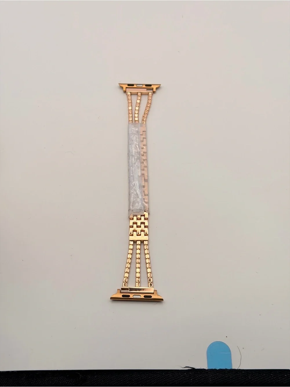 Apple Watch‎ Band, Stainless Steel, Gold tone/diamonds, New, 42/44/46mm
